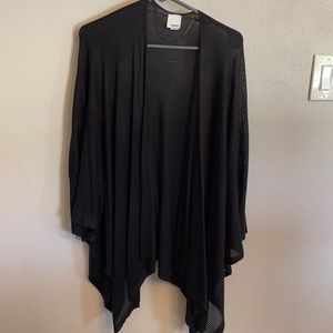 Black cardigan